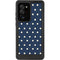 Blue and Cream Polka Dots Galaxy Note20 Ultra 5G Waterproof Case
